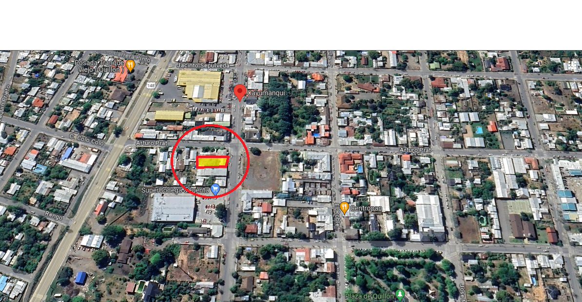 Vista con plaza de Quill+opn