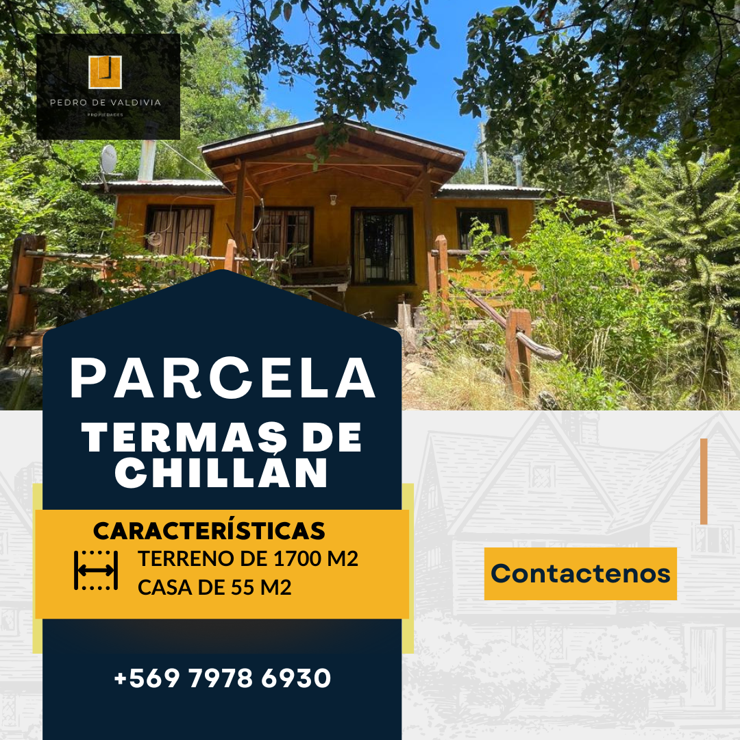 Vendo parcela Camino a las Termas de Chillán Mejor corredor de propiedades de Chillán